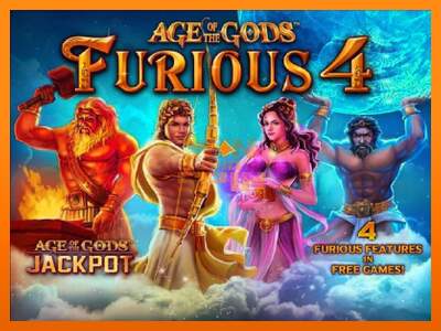 Age of the Gods Furious Four dirua lortzeko joko-makina