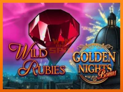 Wild Rubies Golden Nights dirua lortzeko joko-makina