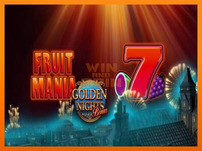 Fruit Mania Golden Nights dirua lortzeko joko-makina