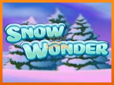 Snow Wonder dirua lortzeko joko-makina