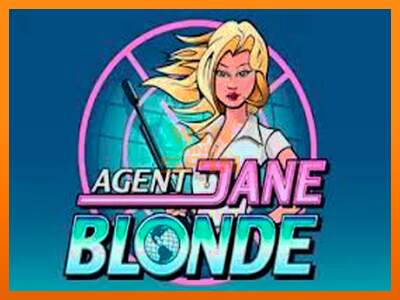 Agent Jane Blonde dirua lortzeko joko-makina