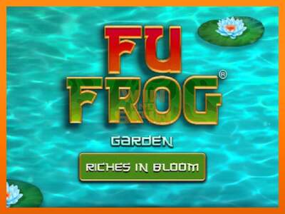 Fu Frog Garden dirua lortzeko joko-makina