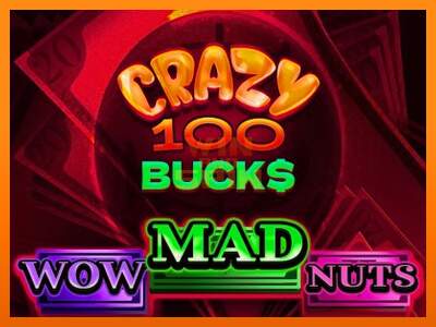 Crazy 100 Bucks dirua lortzeko joko-makina