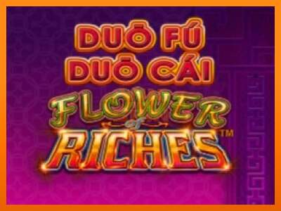 Duo Fu Duo Cai Flower Riches dirua lortzeko joko-makina