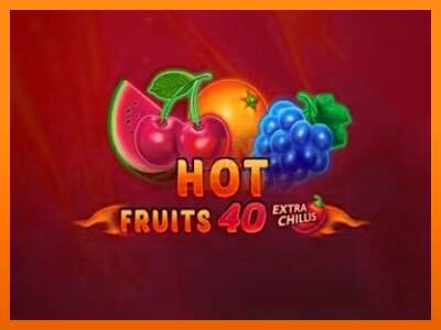 Hot Fruits 40 Extra Chillis dirua lortzeko joko-makina