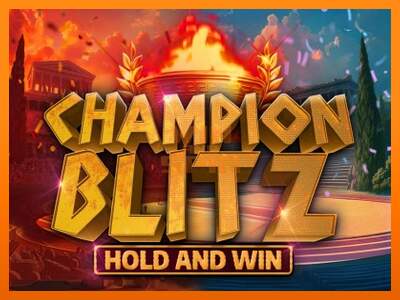 Champion Blitz Hold and Win dirua lortzeko joko-makina