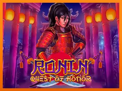 Ronin - Quest of Honor dirua lortzeko joko-makina