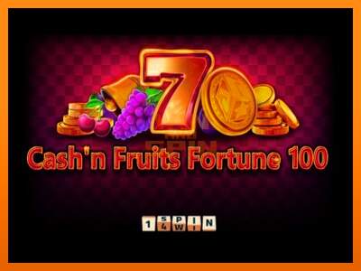 Cashn Fruits Fortune 100 dirua lortzeko joko-makina