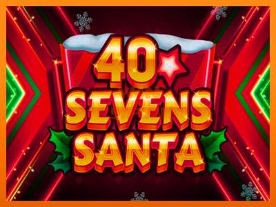 40 Sevens Santa dirua lortzeko joko-makina