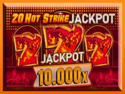 20 Hot Strike Jackpot dirua lortzeko joko-makina