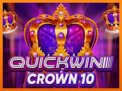 Quick Win Crown 10 dirua lortzeko joko-makina