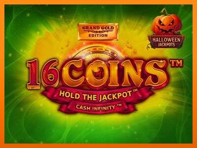 16 Coins Grand Gold Edition Halloween Jackpots dirua lortzeko joko-makina