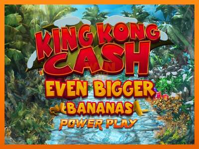 King Kong Cash Even Bigger Bananas Power Play dirua lortzeko joko-makina