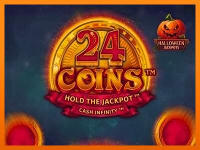 24 Coins Halloween Jackpots dirua lortzeko joko-makina