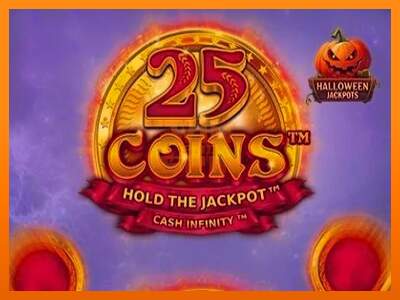 25 Coins Halloween Jackpots dirua lortzeko joko-makina