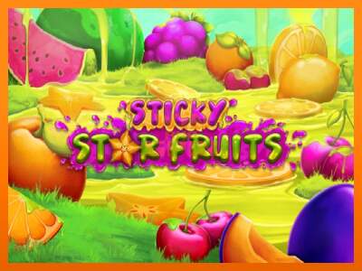 Sticky Star Fruits dirua lortzeko joko-makina