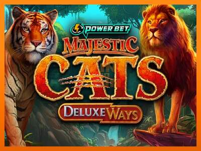 Majestic Cats DeluxeWays dirua lortzeko joko-makina