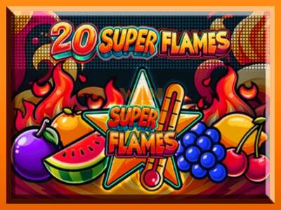 20 Super Flames dirua lortzeko joko-makina