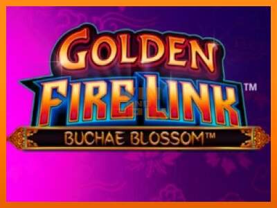 Golden Fire Link Buchae Blossom dirua lortzeko joko-makina