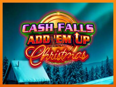 Cash Falls: Add Em Up Christmas dirua lortzeko joko-makina