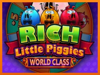 Rich Little Piggies World Class dirua lortzeko joko-makina