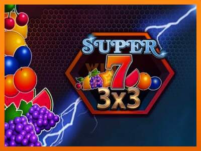 Super 7 3x3 dirua lortzeko joko-makina