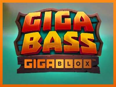 Giga Bass Gigablox dirua lortzeko joko-makina