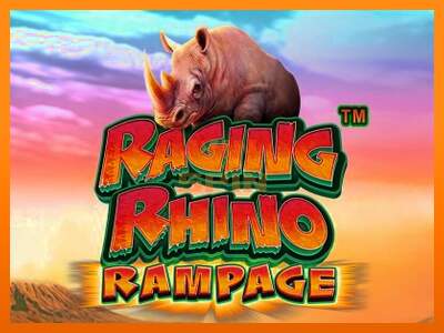 Raging Rhino Rampage dirua lortzeko joko-makina