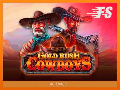 Gold Rush Cowboys dirua lortzeko joko-makina