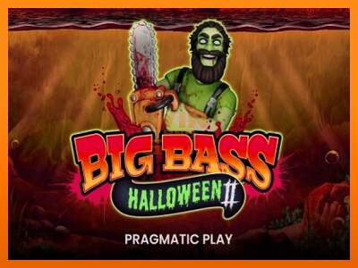 Big Bass Halloween II dirua lortzeko joko-makina