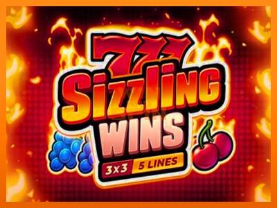 777 Sizzling Wins: 5 Lines dirua lortzeko joko-makina