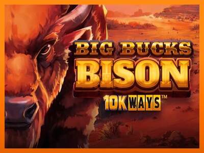 Big Bucks Bison 10K Ways dirua lortzeko joko-makina