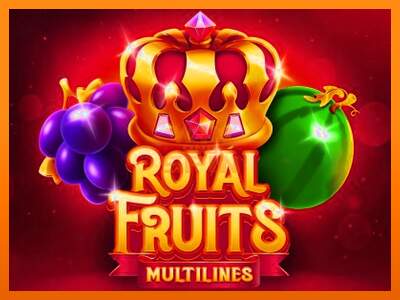 Royal Fruits Multilines dirua lortzeko joko-makina