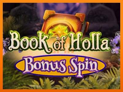 Book of Holla: Bonus Spin dirua lortzeko joko-makina