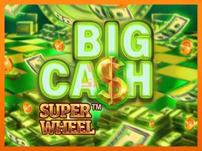 Big Cash Super Wheel dirua lortzeko joko-makina