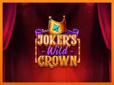 Jokers Wild Crown dirua lortzeko joko-makina