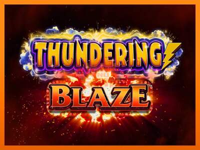 Thundering Blaze dirua lortzeko joko-makina