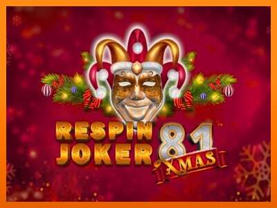 Respin Joker 81 Xmas dirua lortzeko joko-makina