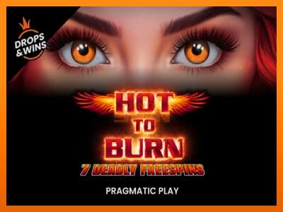 Hot to Burn - 7 Deadly Free Spins dirua lortzeko joko-makina