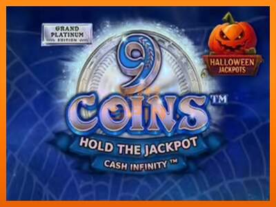 9 Coins Grand Platinum Edition Halloween Jackpot dirua lortzeko joko-makina