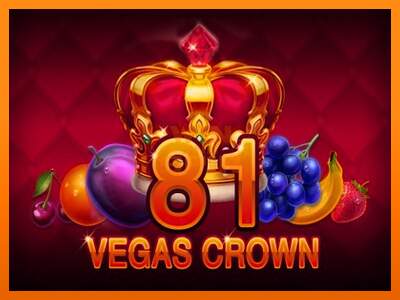 81 Vegas Crown dirua lortzeko joko-makina