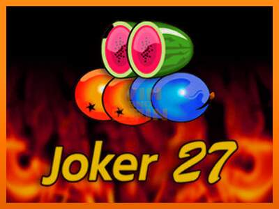 Joker 27 dirua lortzeko joko-makina