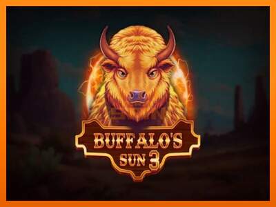 Buffalos Sun 3 dirua lortzeko joko-makina