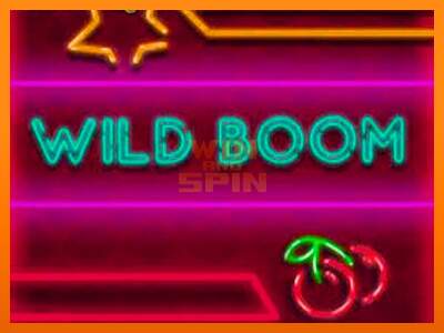 Wild Boom dirua lortzeko joko-makina