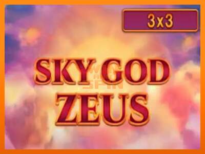 Sky God Zeus 3x3 dirua lortzeko joko-makina