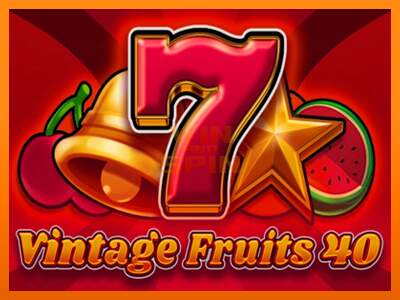 Vintage Fruits 40 dirua lortzeko joko-makina