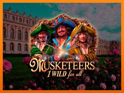 Musketeers 1 Wild for All dirua lortzeko joko-makina