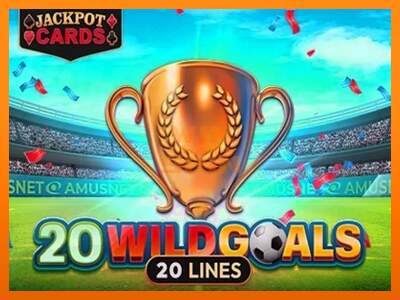 20 Wild Goals dirua lortzeko joko-makina