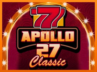 Apollo 27 Classic dirua lortzeko joko-makina