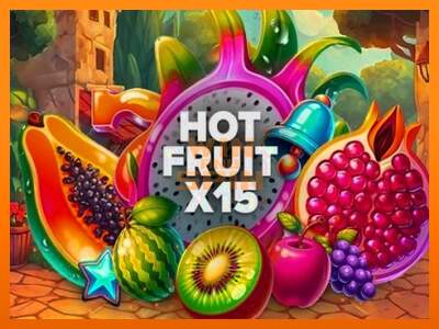 Hot Fruit x15 dirua lortzeko joko-makina